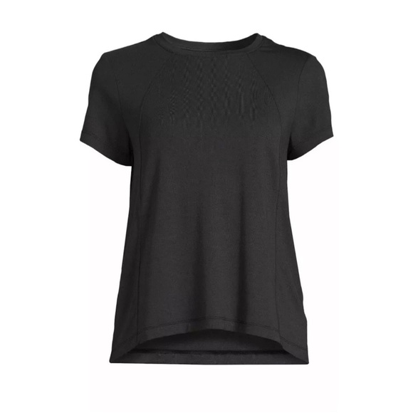 Avia‎ Women's Short Sleeve Oversize Tee T-Shirt Black Soot NWT Loose Fit - Picture 6 of 16